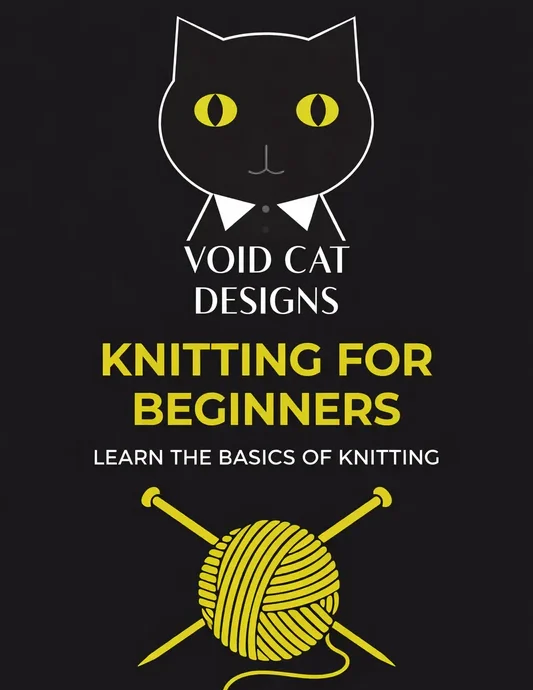 Black cat beside a ball of yarn, with "Sip & Stitch" text and coffee shop branding.